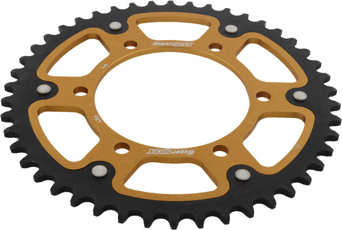 SUPERSPROX STEALTH SPROCKET 46T GOLD RST-486-46-GLD