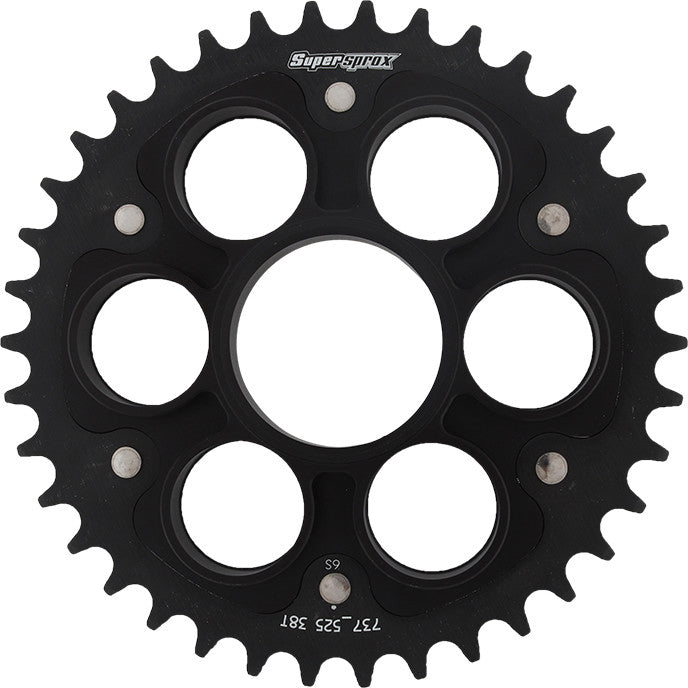 SUPERSPROX STEALTH SPROCKET 38T BLACK RST-737525-38-BLK