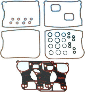 JAMES GASKETS GASKET ROCKER COVER KIT W/CORK RKR PAPER BASE 17033-83-R