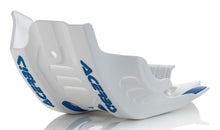 Load image into Gallery viewer, ACERBIS SKID PLATE WHITE/BLUE 2449421029