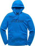 ALPINESTARS BLAZE FLEECE BRIGHT BLUE/NAVY SM 1037-53113-7067-S