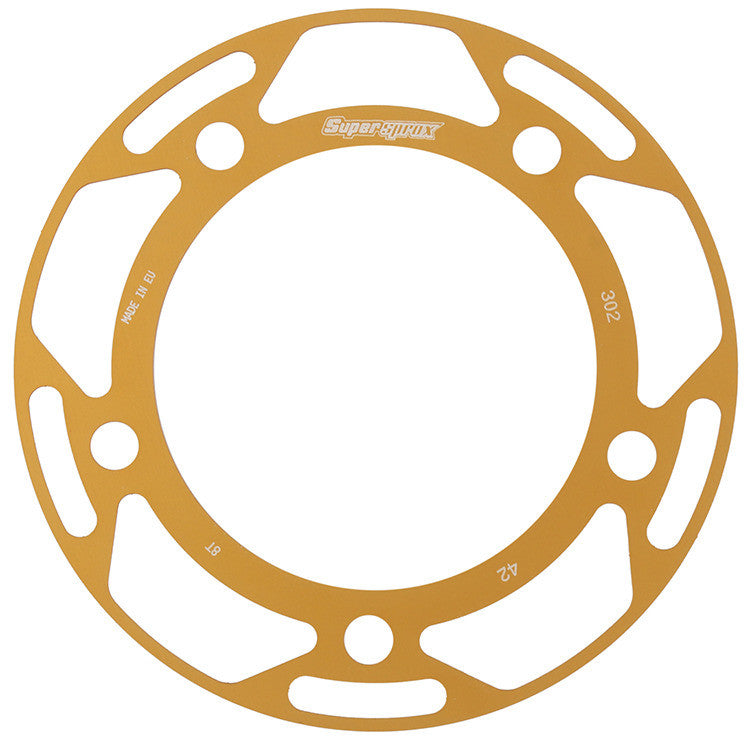 SUPERSPROX EDGE SPROCKET DISK GOLD RACD-302-42-GLD