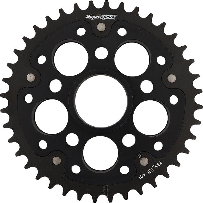 SUPERSPROX STEALTH SPROCKET 40T BLACK RST-736525-40-BLK