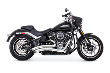 Load image into Gallery viewer, FREEDOM SHARP CURVE RADIUS CHROME W/BLACK TIPS M8 SOFTAIL HD00702