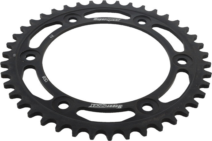 SUPERSPROX STEEL SPROCKET 42T BLACK RFE-1308-42-BLK