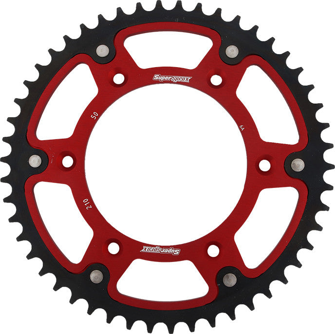 SUPERSPROX STEALTH SPROCKET 50T RED RST-210-50-RED