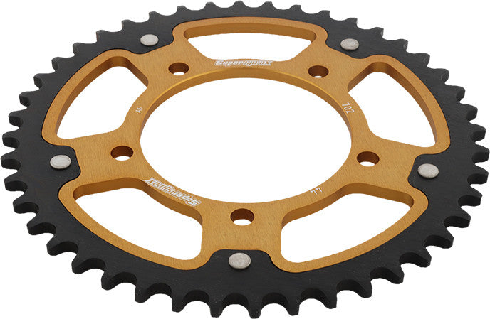 SUPERSPROX STEALTH SPROCKET 44T GOLD RST-702-44-GLD