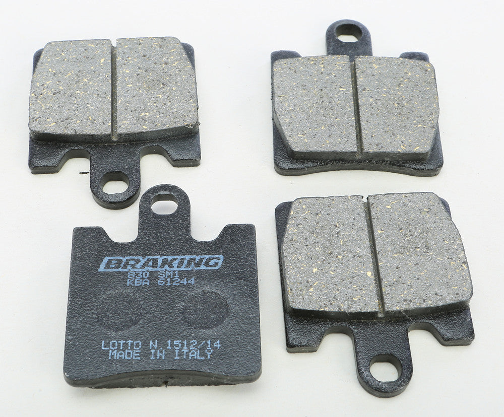 BRAKING BRAKE PAD SET SEMI-METALLIC 830SM1-atv motorcycle utv parts accessories gear helmets jackets gloves pantsAll Terrain Depot