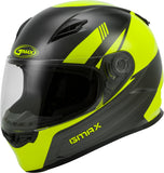 GMAX FF-49 FULL-FACE DEFLECT HELMET HI-VIS/GREY XL G1494527