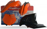 POLISPORT PLASTIC BODY KIT ORANGE 90121