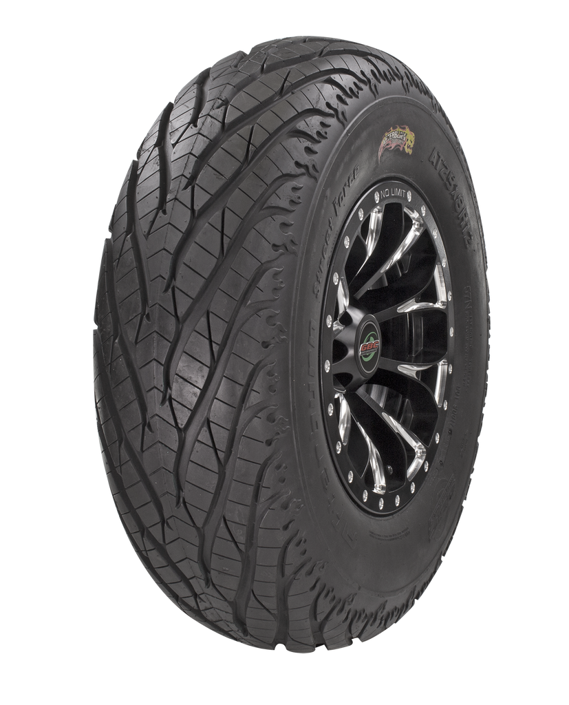 GBC TIRE AFTERBURN SF REAR 25X10R12 RADIAL LR-500LBS AE122510SF