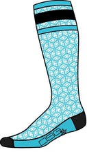 Load image into Gallery viewer, DIVAS FLY LW PERFORMANCE MERINO WOOL SOCKS BLUE 98945