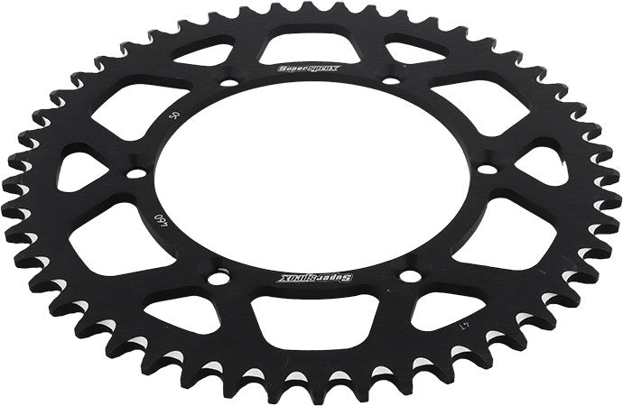 SUPERSPROX ALUMINUM SPROCKET 50T BLACK RAL-460-50-BLK