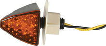 Load image into Gallery viewer, DMP LED MARKER LIGHT FUSES FLUSH/ PANEL MOUNT BLACK W/CLEAR LENS 900-2031