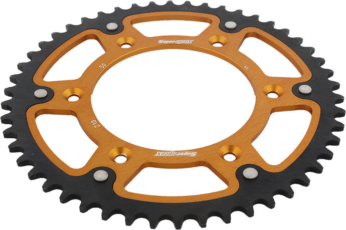 SUPERSPROX STEALTH SPROCKET 50T GOLD RST-210-50-GLD