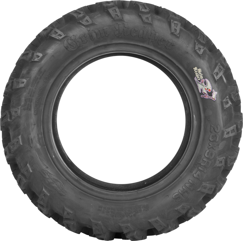 GBC TIRE GRIM REAPER F/R 26X9R14 RADIAL LR-1000LBS AE142609GR