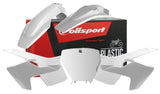 POLISPORT PLASTIC BODY KIT WHITE 90724