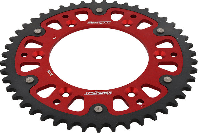 SUPERSPROX STEALTH SPROCKET 47T RED RST-8000-47-RED