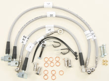 Load image into Gallery viewer, GALFER STAINLESS STEEL CABLE KIT FRONT/REAR FK003D869-4