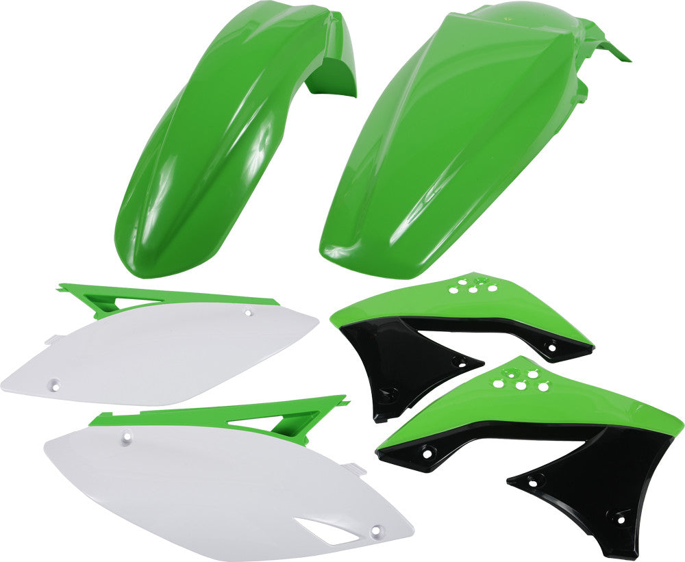 ACERBIS PLASTIC KIT GREEN 2141770438-atv motorcycle utv parts accessories gear helmets jackets gloves pantsAll Terrain Depot