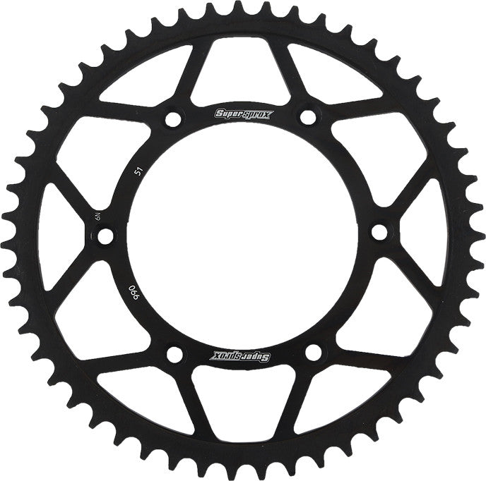 SUPERSPROX STEEL SPROCKET 51T BLACK RFE-990-51-BLK