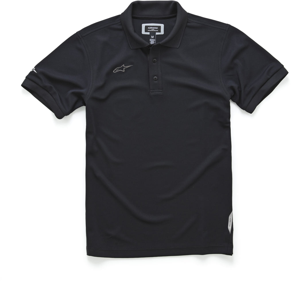 ALPINESTARS VORTEX POLO SHIRT BLACK SM 1002-41525-10A-S