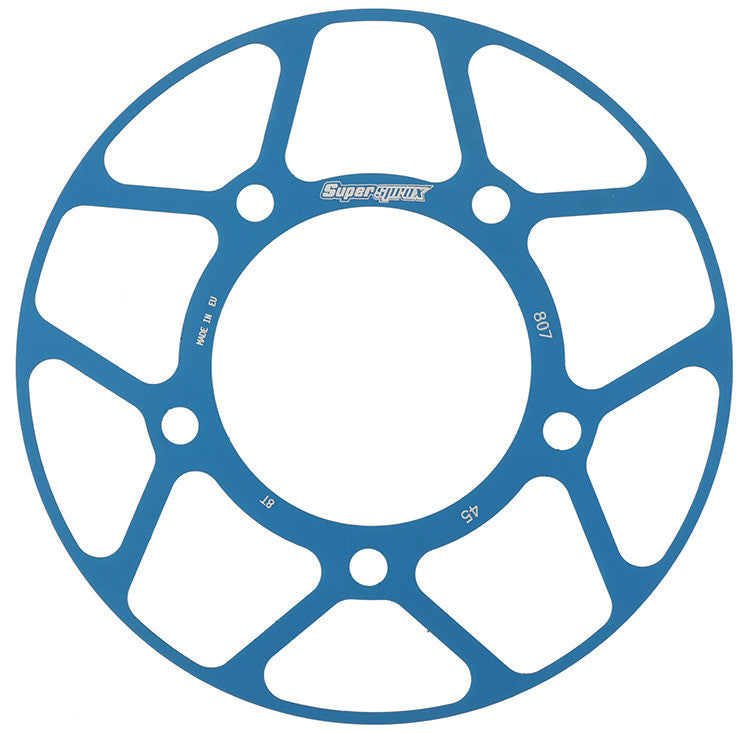 SUPERSPROX EDGE SPROCKET DISK BLUE RACD-807-45-BLU