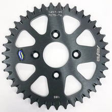 Load image into Gallery viewer, SUNSTAR REAR SPROCKET ALUMINUM BLACK 39T 5-145739BK