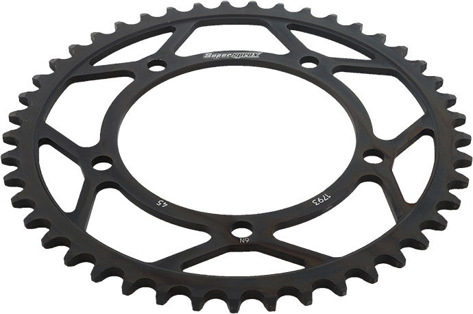 SUPERSPROX STEEL SPROCKET 45T BLACK RFE-1793-45-BLK