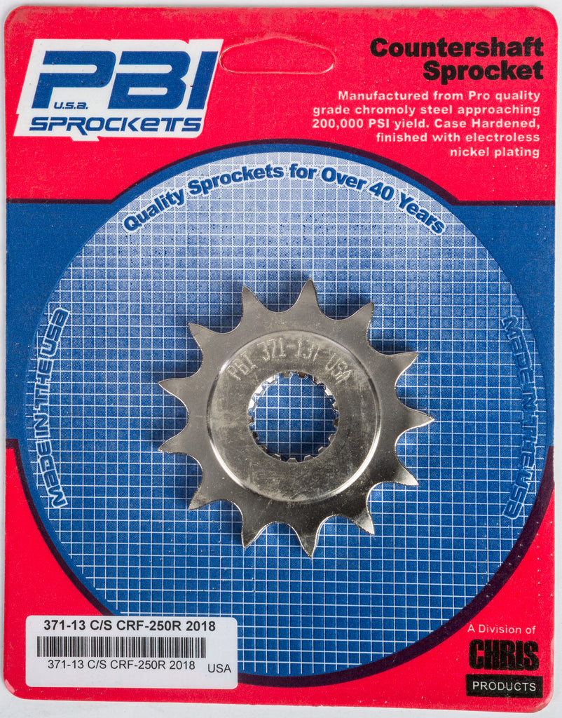 PBI COUNTERSHAFT STEEL SPROCKET 13T 371-13