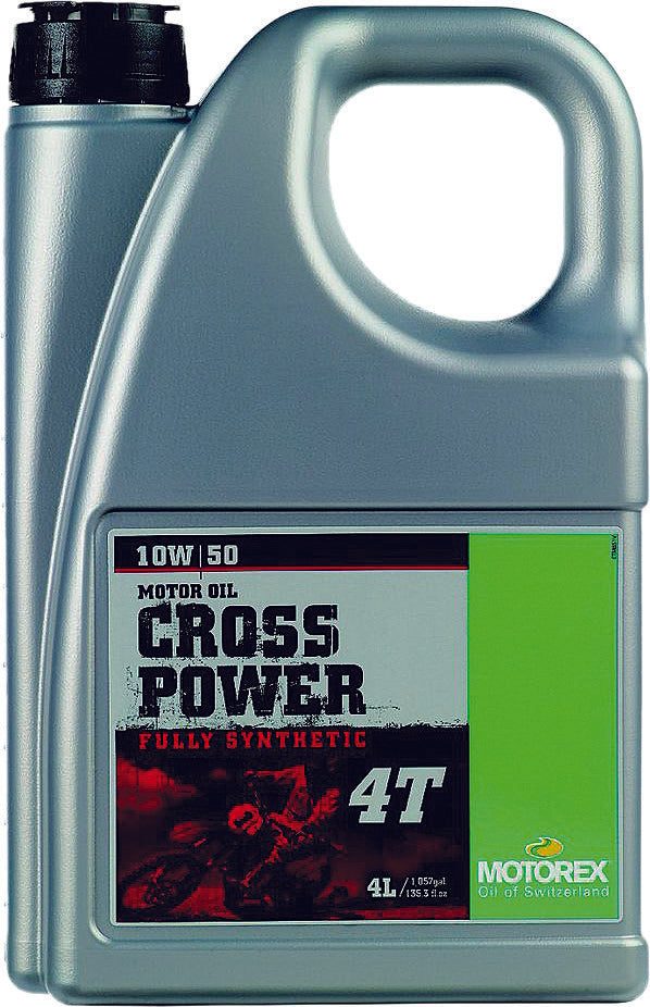 MOTOREX CROSS POWER 4T 10W50 (4 LITERS) 102257