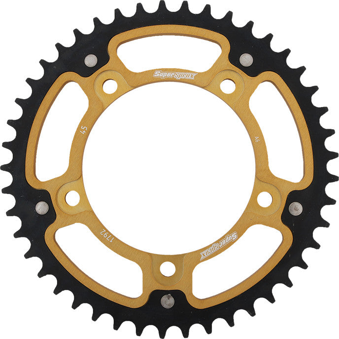 SUPERSPROX STEALTH SPROCKET 45T GOLD RST-1792-45-GLD