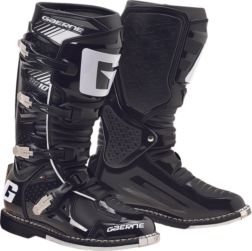 GAERNE SG-10 BOOTS BLACK SZ 14 2190-001-014-atv motorcycle utv parts accessories gear helmets jackets gloves pantsAll Terrain Depot