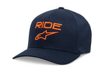 ALPINESTARS RIDE 2.0 HAT NAVY/ORANGE LG/XL 1019-81114-7032-L/XL