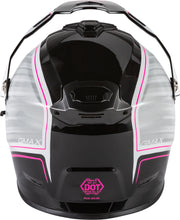 Load image into Gallery viewer, GMAX AT-21 ADVENTURE RALEY HELMET BLACK/WHITE/PINK XL G1211407