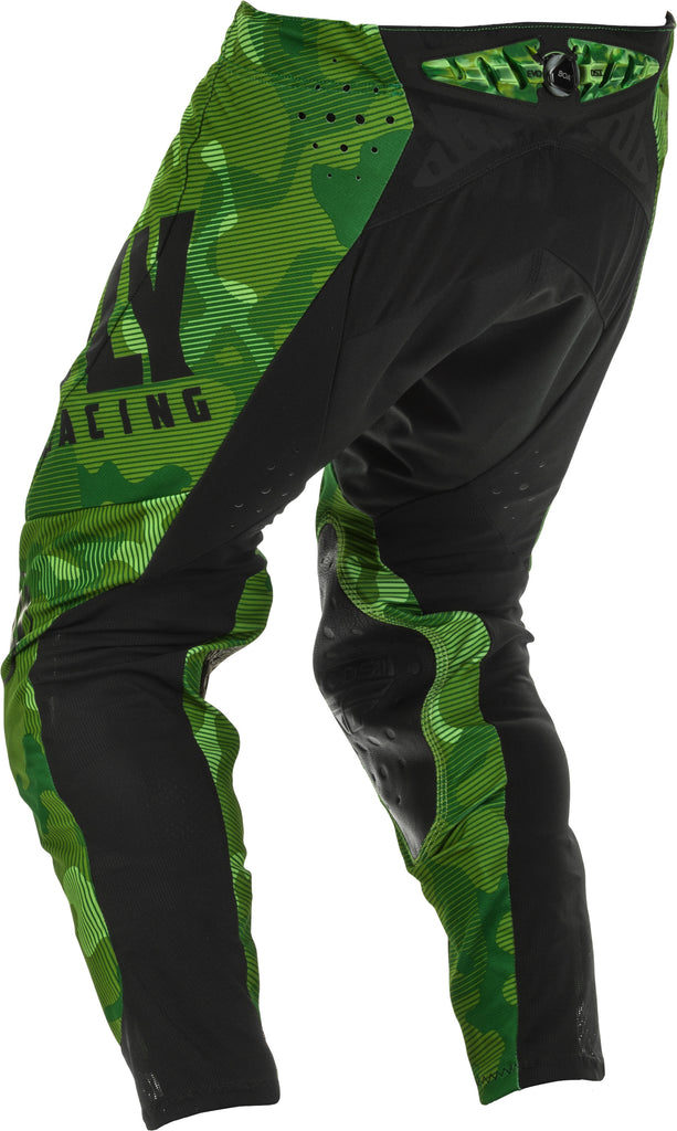 FLY RACING EVOLUTION DST PANTS GREEN/BLACK SZ 28 373-23428