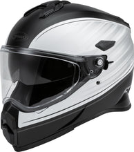 Load image into Gallery viewer, GMAX AT-21 ADVENTURE RALEY HELMET MATTE BLACK/WHITE LG G1211076