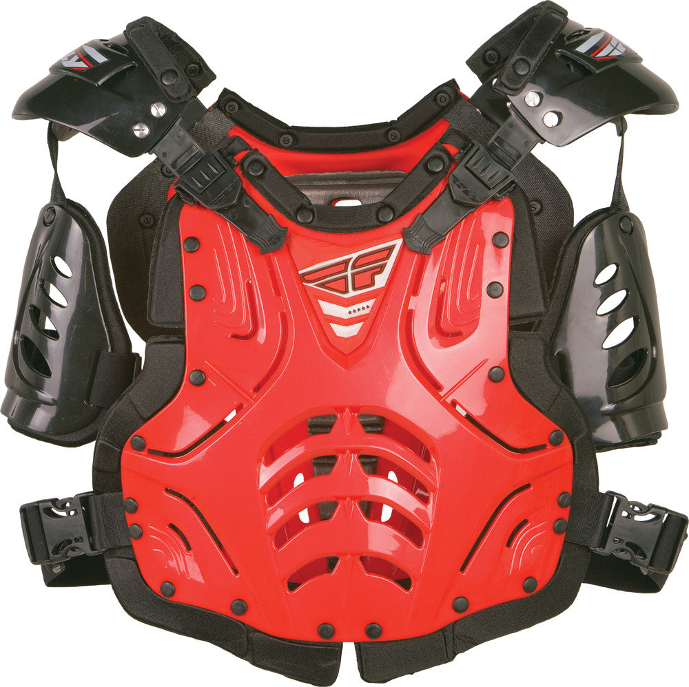 FLY RACING CONVERTIBLE II ROOST GUARD RED JUNIOR 8000700013-atv motorcycle utv parts accessories gear helmets jackets gloves pantsAll Terrain Depot