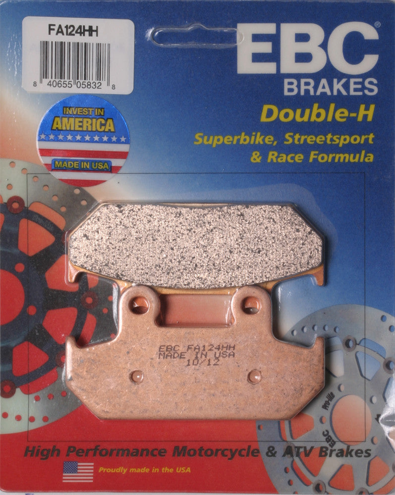 EBC BRAKE PADS FA124HH-atv motorcycle utv parts accessories gear helmets jackets gloves pantsAll Terrain Depot