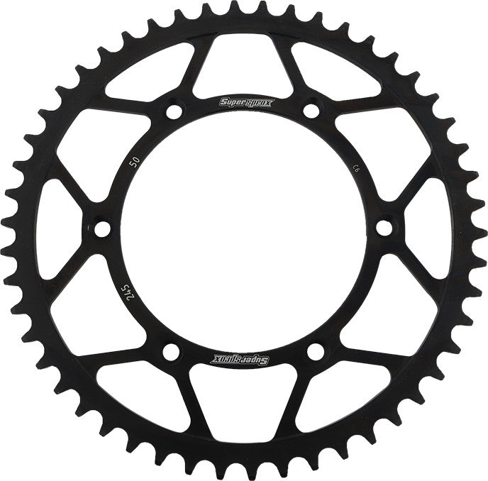 SUPERSPROX STEEL SPROCKET 50T BLACK RFE-245-50-BLK