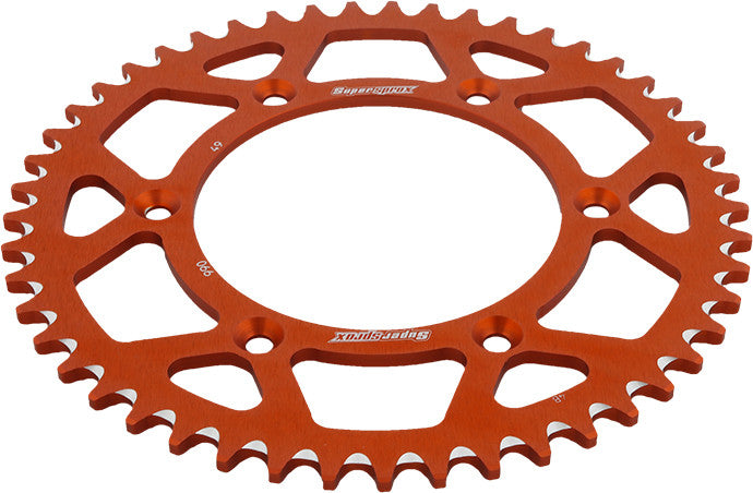 SUPERSPROX ALUMINUM SPROCKET 49T ORANGE RAL-990-49-ORG