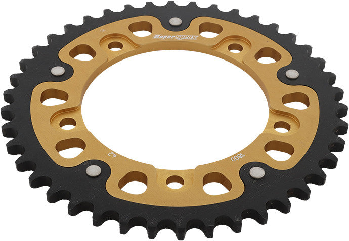 SUPERSPROX STEALTH SPROCKET 42T GOLD RST-1800-42-GLD