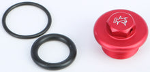 Load image into Gallery viewer, HAMMERHEAD OIL FILLER PLUGS RED RMZ250/450 33-0451-00-10