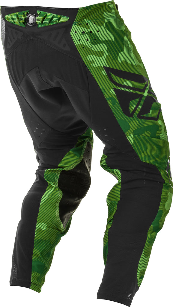 FLY RACING EVOLUTION DST PANTS GREEN/BLACK SZ 28 373-23428