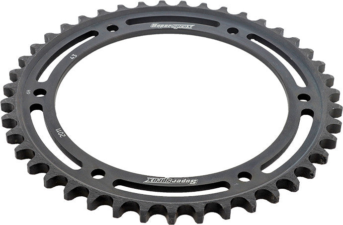 SUPERSPROX STEEL SPROCKET 43T BLACK RFE-2011-43-BLK