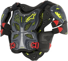 Load image into Gallery viewer, ALPINESTARS A-10 FULL CHEST PROTECTOR ANTHRACITE/RED XS/SM 6700517-1431-XS/S