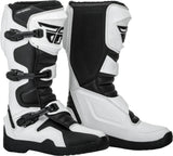 FLY RACING MAVERIK BOOTS WHITE/BLACK SZ 14 364-67514