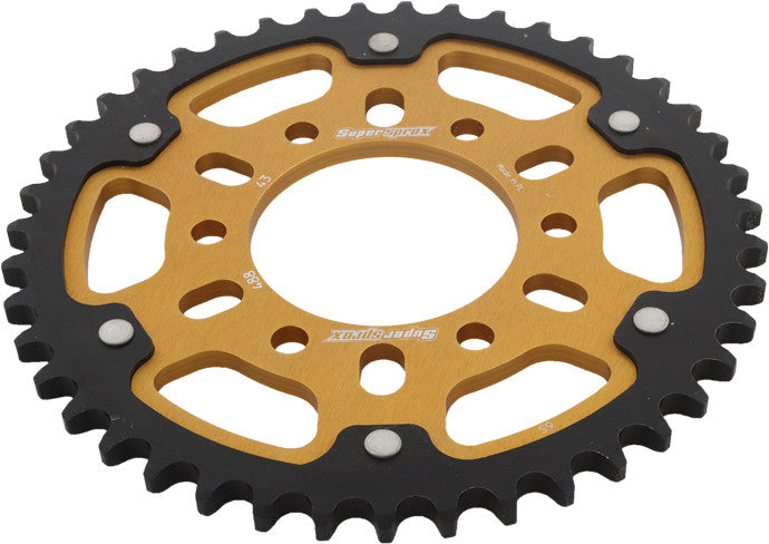 SUPERSPROX STEALTH SPROCKET 43T GOLD RST-488-43-GLD