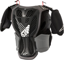 Load image into Gallery viewer, ALPINESTARS YOUTH A-5 S BODY ARMOR BLACK/COOL GREY YS/YM 6740518-105-S/M