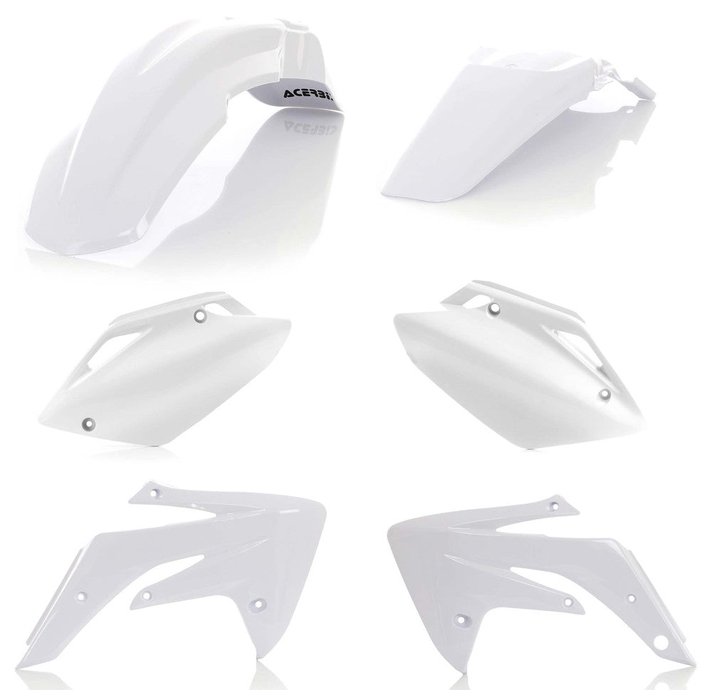 ACERBIS PLASTIC KIT WHITE 2084600002-atv motorcycle utv parts accessories gear helmets jackets gloves pantsAll Terrain Depot